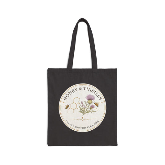 Honey & Thistles Branded Canvas Tote Bag
