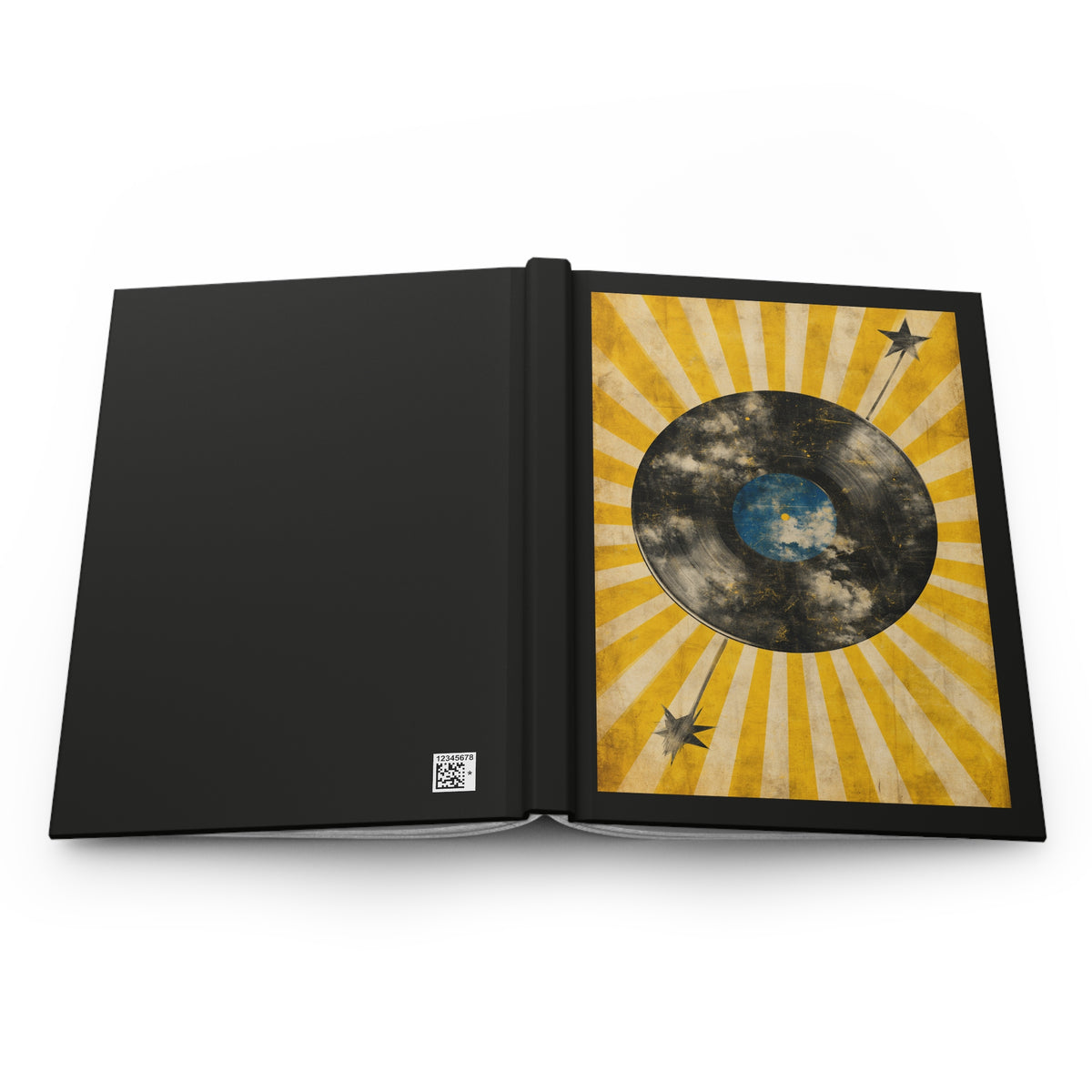 Journal Notebook, Hardcover Lined - It Was (Almost) All Yellow