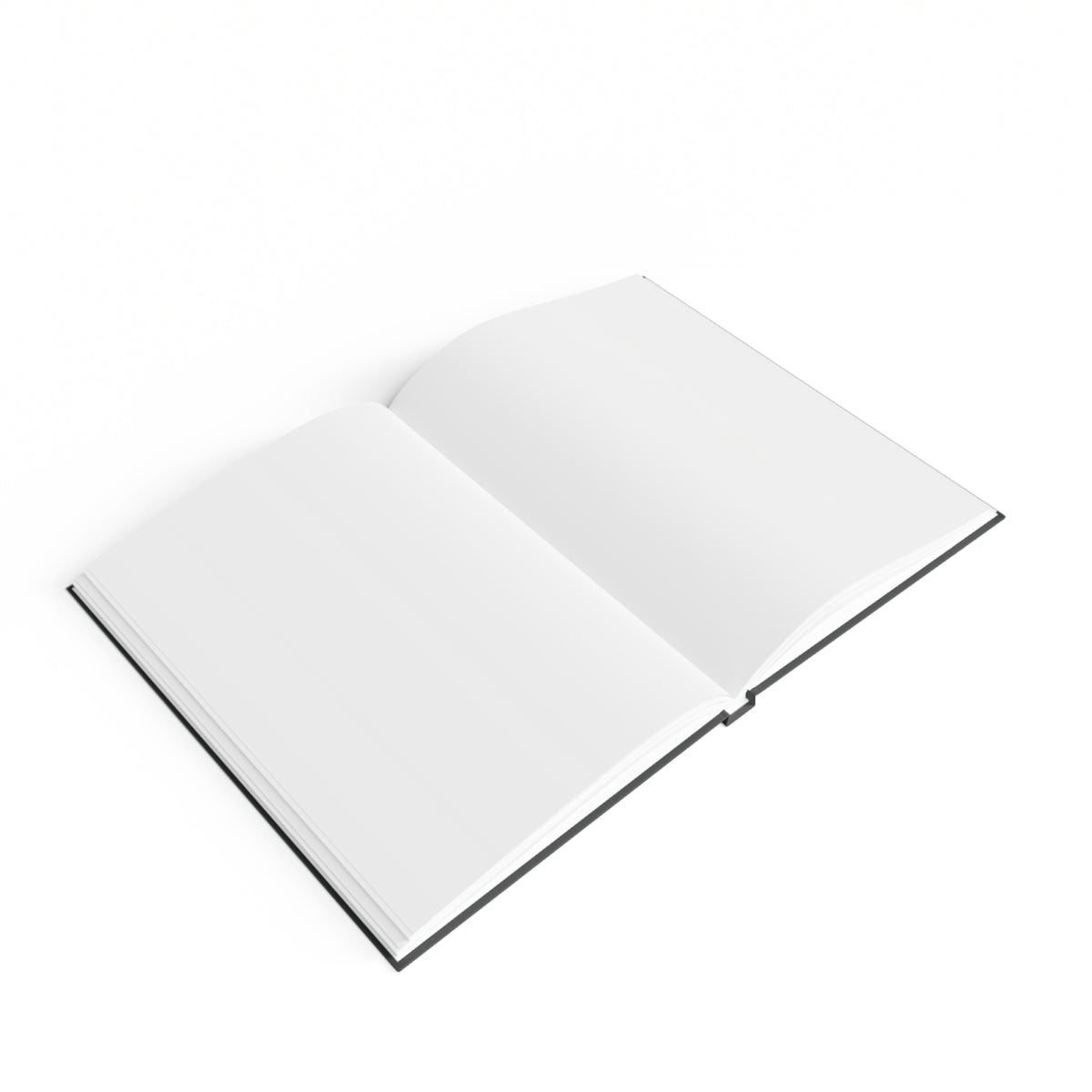 Journal Notebook, Hardcover Blank - Mountain Moon