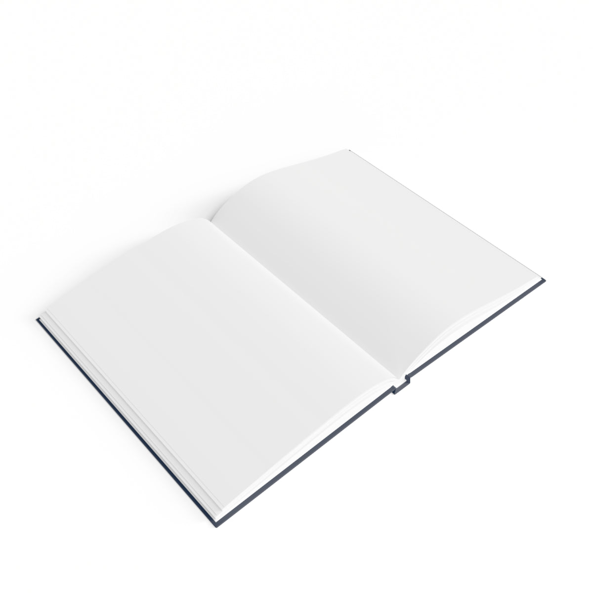 Journal Notebook, Hardback Blank - Proud Peacock (navy blue)