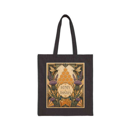 Honey & Thistles a la Gatsby Canvas Tote Bag