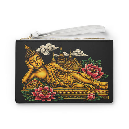 Recline with Buddha Clutch Bag