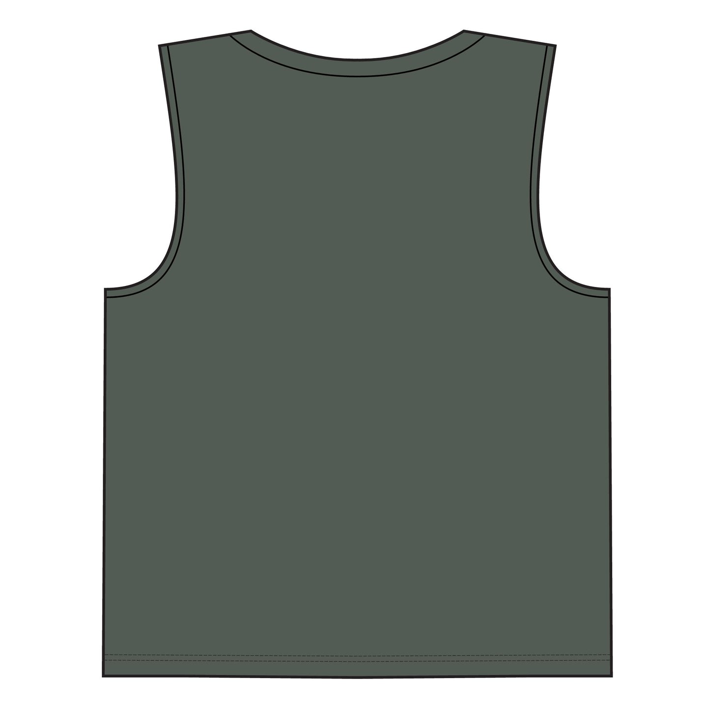 Vintage Anatomical Skull Illustration Tank