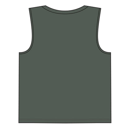 Vintage Anatomical Skull Illustration Tank