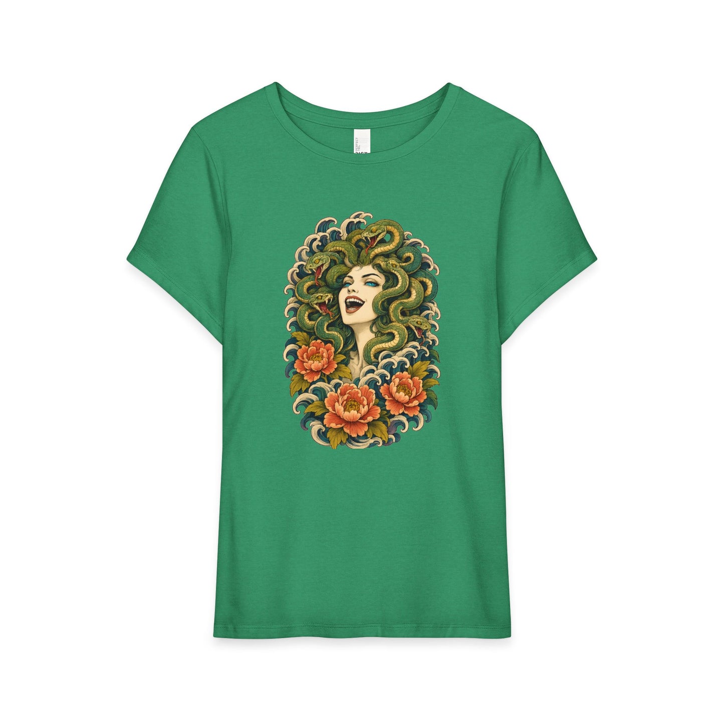 Medusa Floral Graphic Tee Shirt