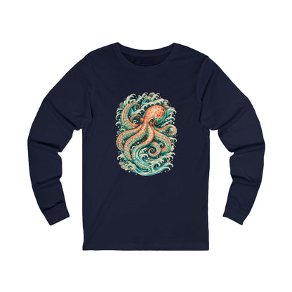 Octopus Pastel Long Sleeve T-Shirt