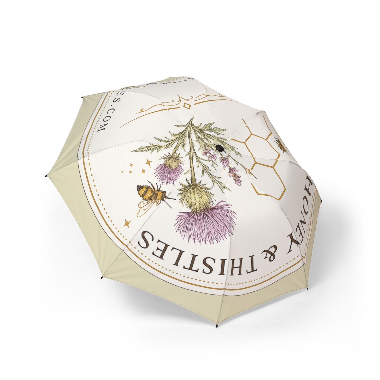 Honey & Thistles Foldable Umbrella