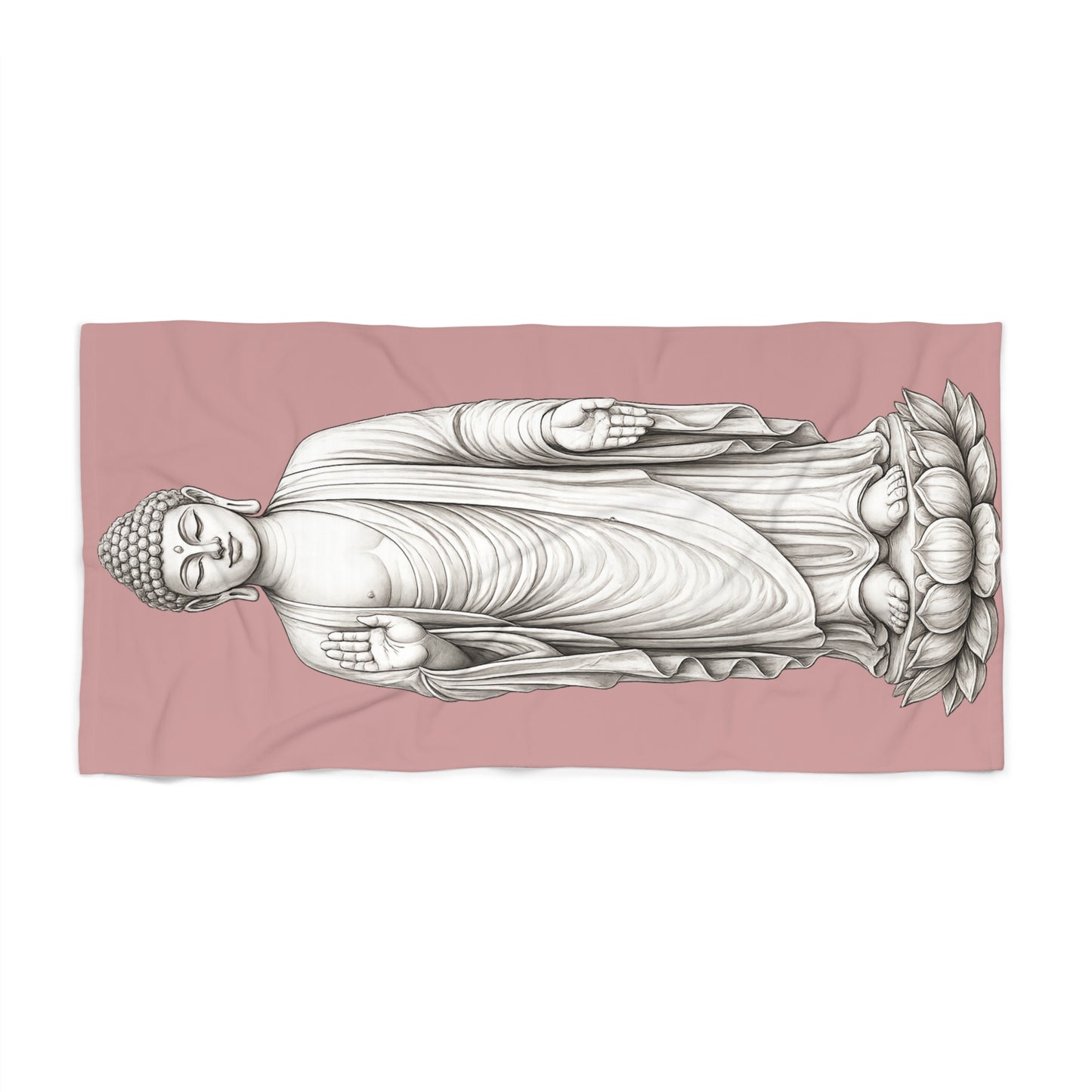 Buddha Beach Towel