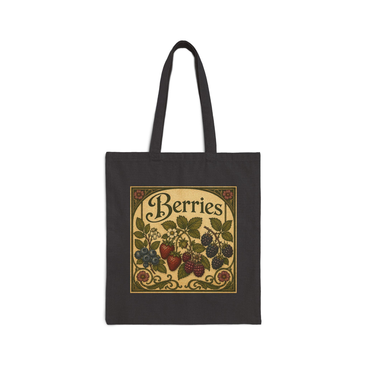 Tote Bag, Canvas  - Berries!