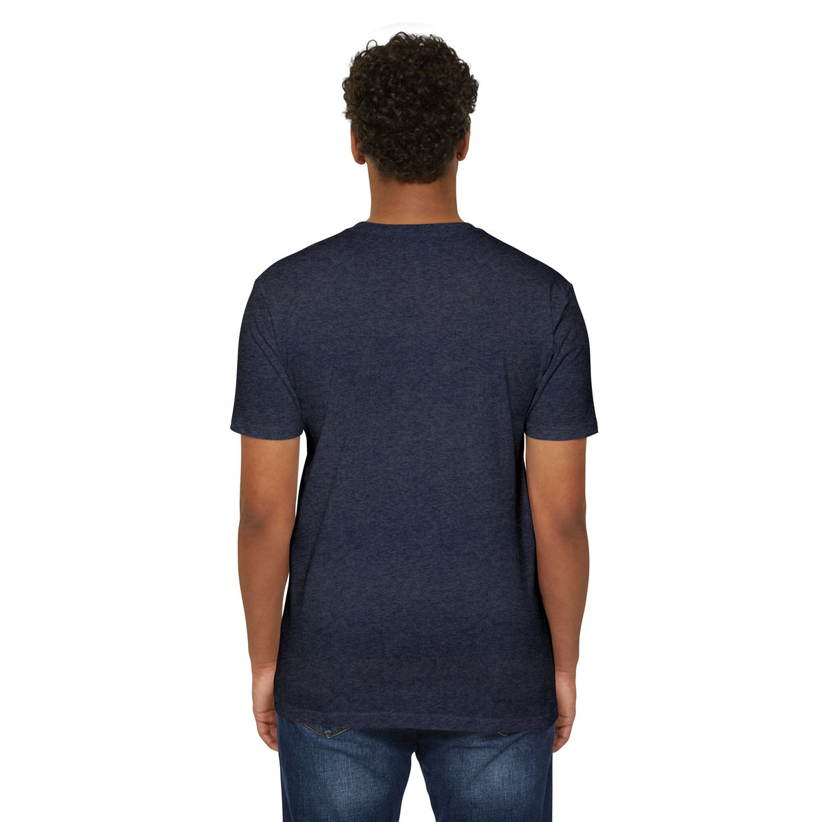T-Shirt, Short Sleeve Boxy Crew Neck - Boho Indian-Inspired Elephant Floral