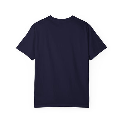 T-Shirt, Short Sleeve Boxy Crew Neck - Black & White Tiger