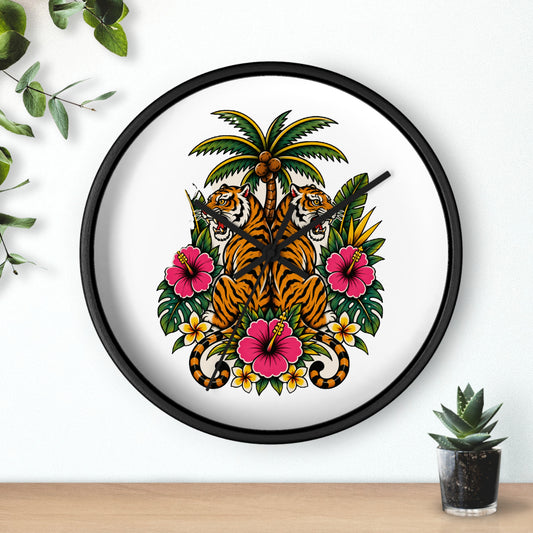 Tiger Tiger Wall Clock