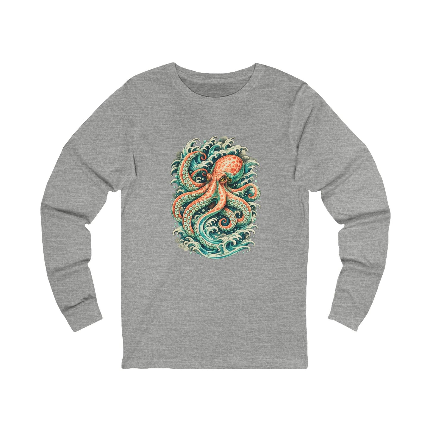 Octopus Pastel Long Sleeve T-Shirt