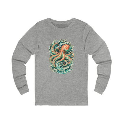 Octopus Pastel Long Sleeve T-Shirt