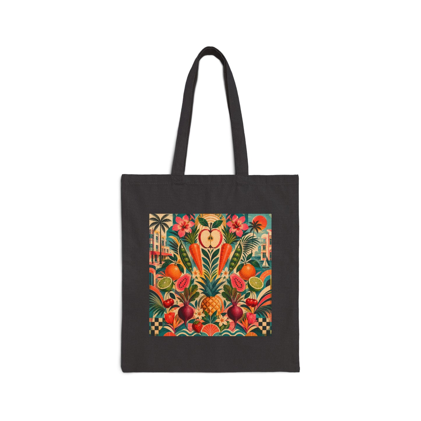Miami or Havana Canvas Tote Bag