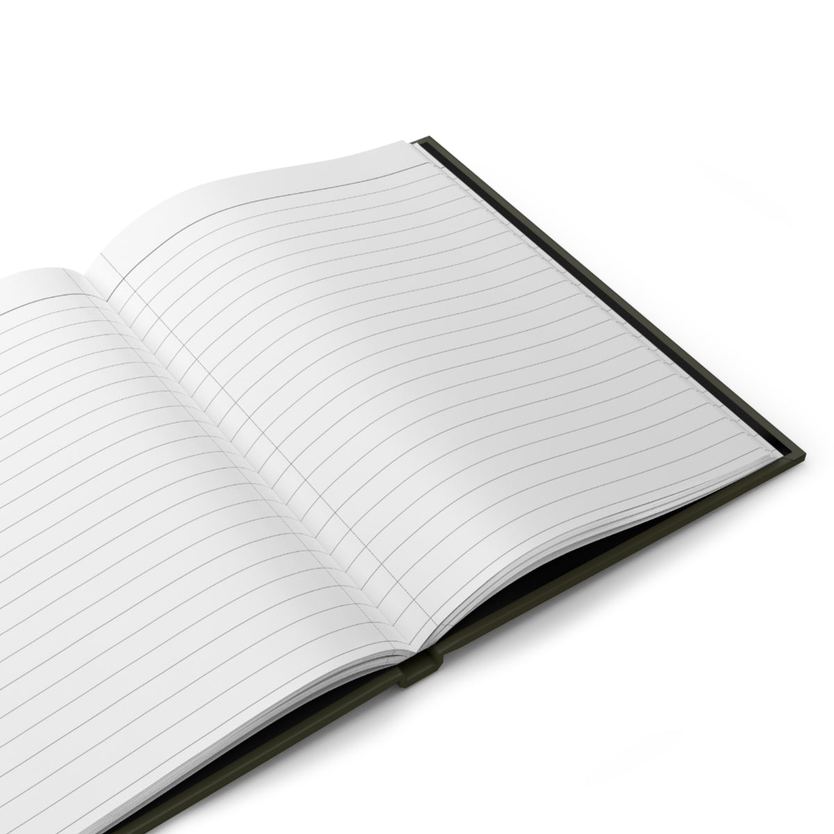 Journal Notebook, Lined Hardcover - Mystical Tiger Moon