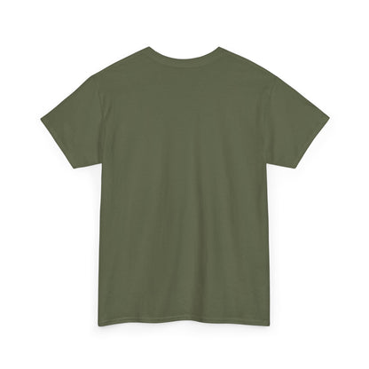 T-Shirt, Short Sleeve Boxy Crewneck - Yellow Tiger