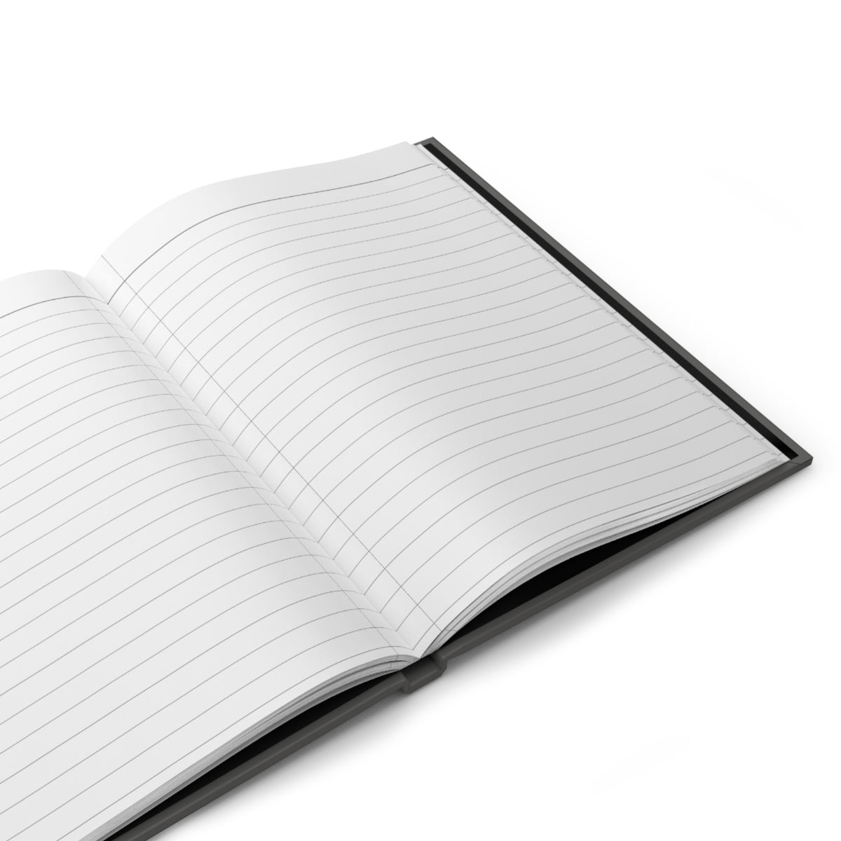 Journal Notebook, Hardcover Lined - "Meditation Is Medication" Gothic Skeletons