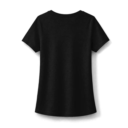 T-Shirt, Short Sleeve Scoop Neck - Buddha Lotus