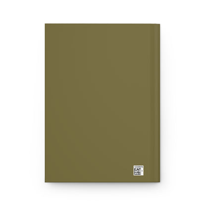 Journal Notebook, Hardcover Lined - Peacock Dance School