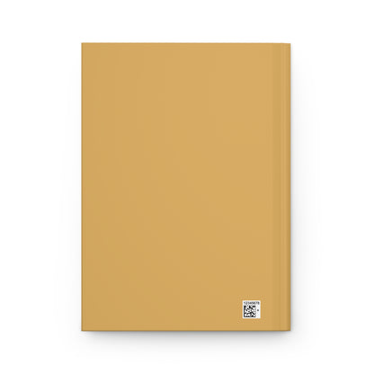 Journal Notebook, Hardcover Lined - Retro Leo Zodiac
