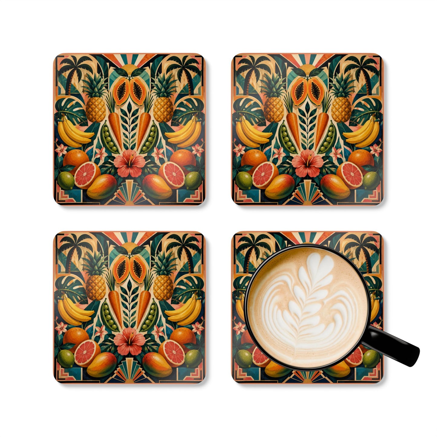 Miami or Havana Coasters (Set of 4)