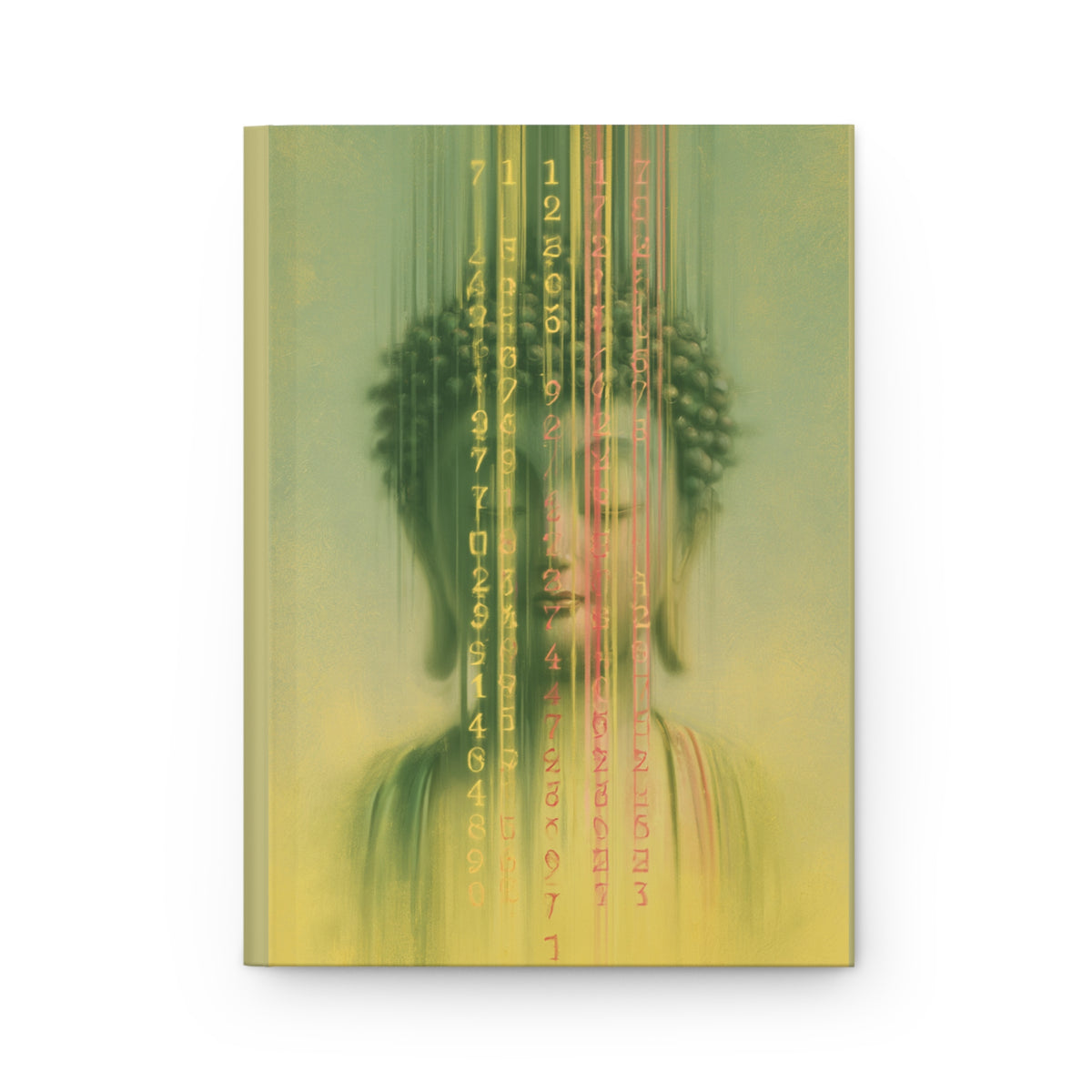 Journal Notebook, Hardcover Lined - The Buddha in the Matrix