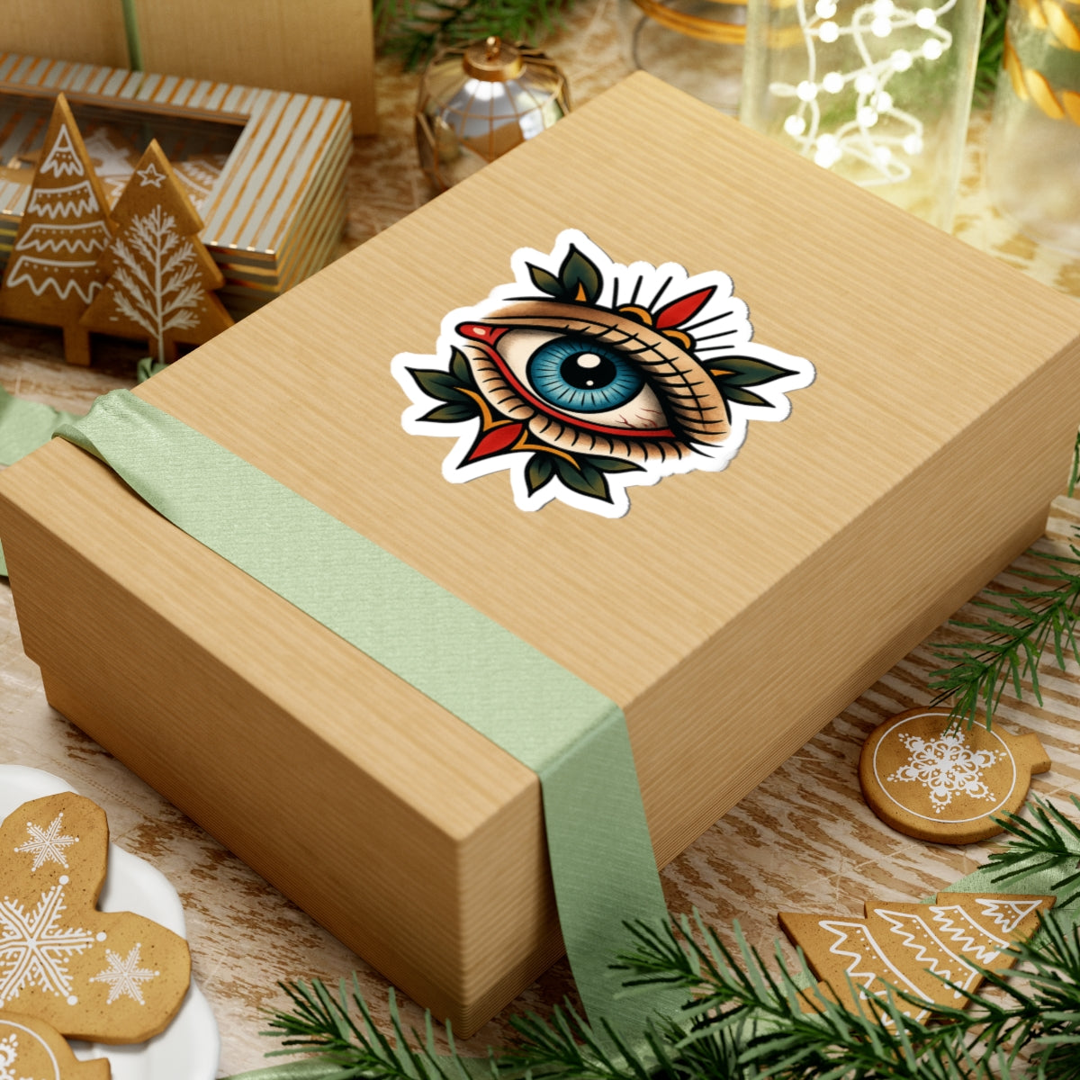 Sticker,  Kiss-Cut - Mystical All-Seeing Eye