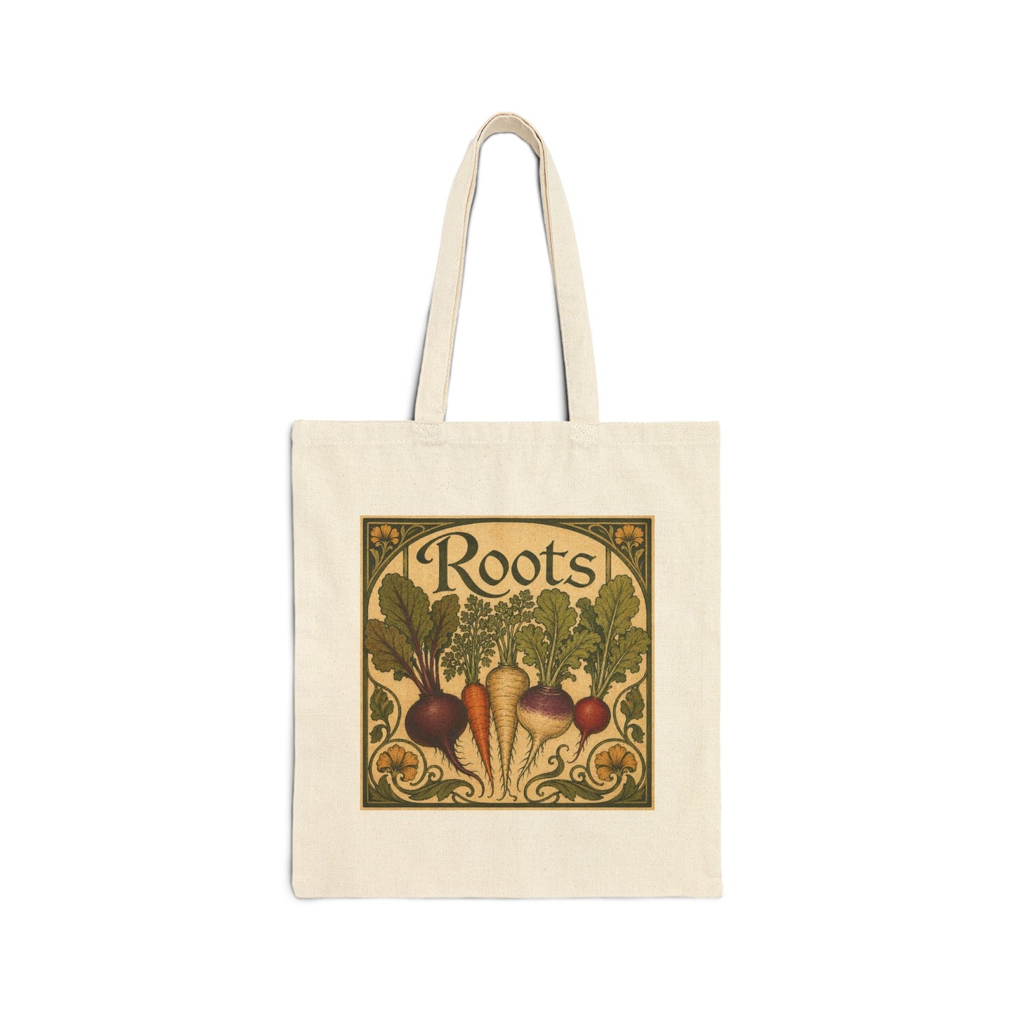 Root Vegetables Canvas Tote Bag