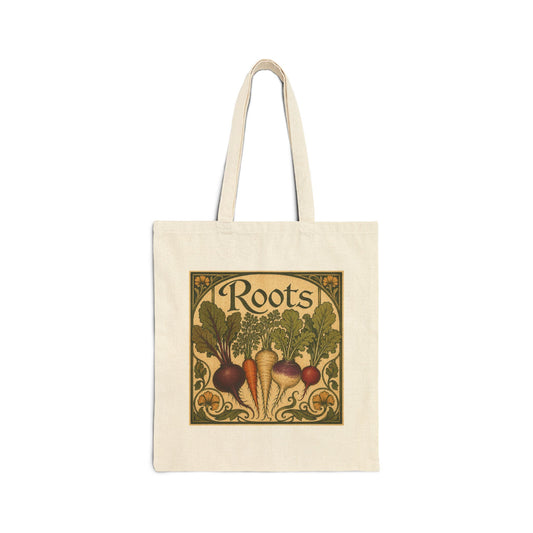 Root Vegetables Canvas Tote Bag