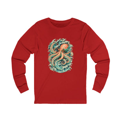 Octopus Pastel Long Sleeve T-Shirt