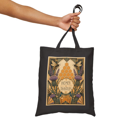 Honey & Thistles a la Gatsby Canvas Tote Bag