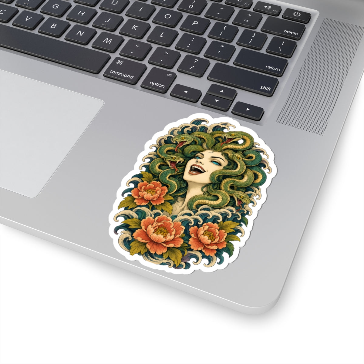 Sticker,  Kiss-Cut - Medusa Snake Head