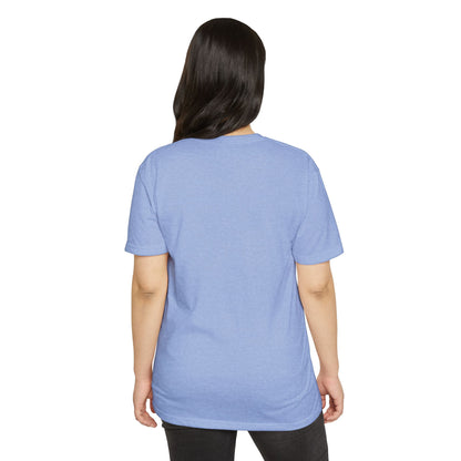 T‑Shirt, Short Sleeve Boxy Crew Neck - Rainbow Planet Cosmic Space