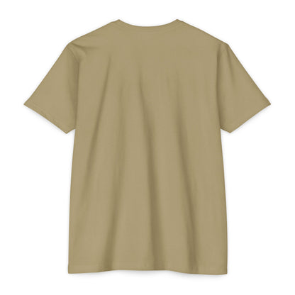T-Shirt, Short Sleeve Boxy Crew Neck - Buddha Head Floral