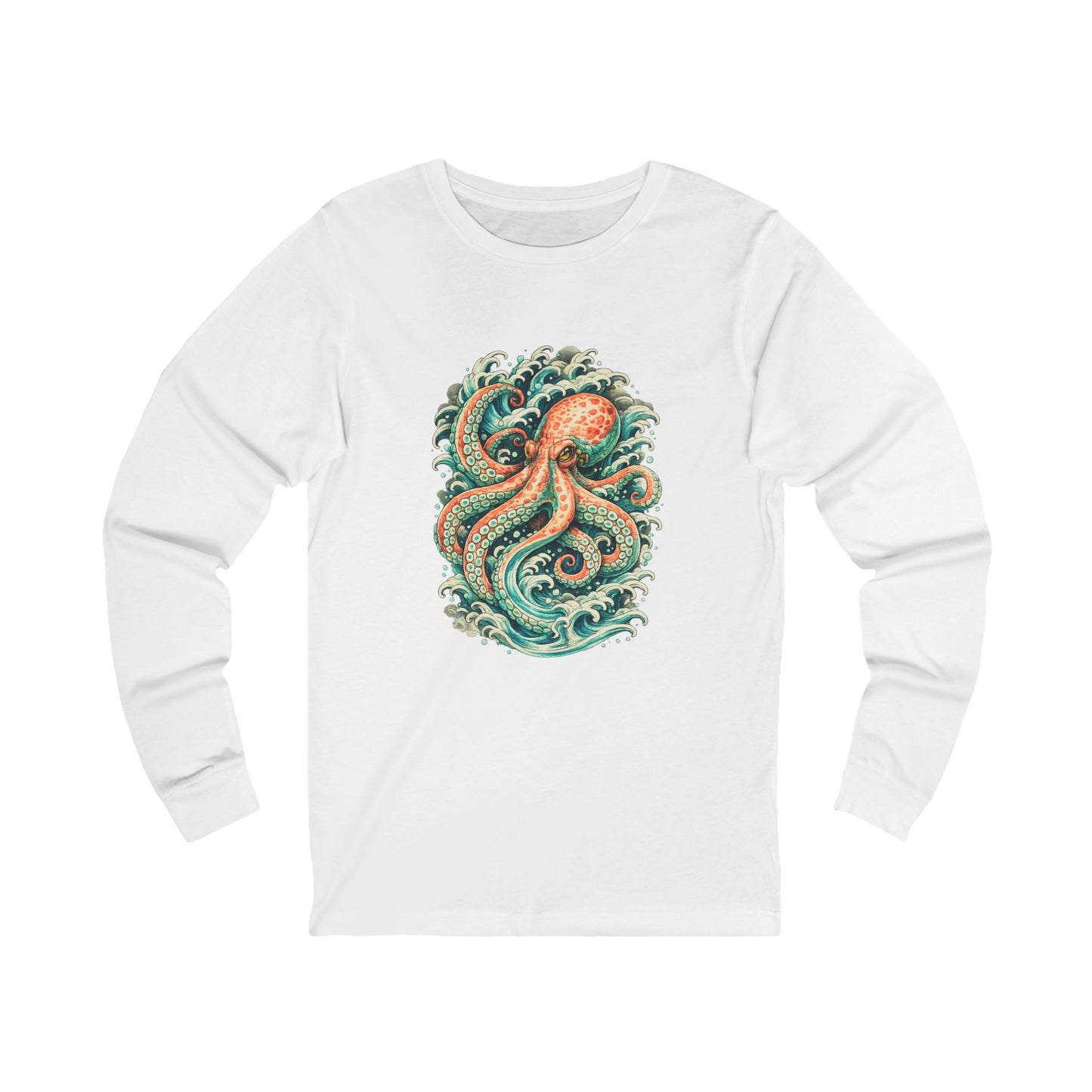Octopus Pastel Long Sleeve T-Shirt