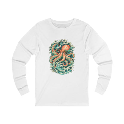 Octopus Pastel Long Sleeve T-Shirt