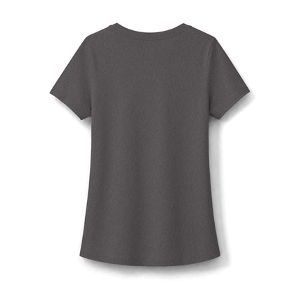 T-Shirt, Short Sleve Scoop Neck - Sun & Tree Let the Sunshine In
