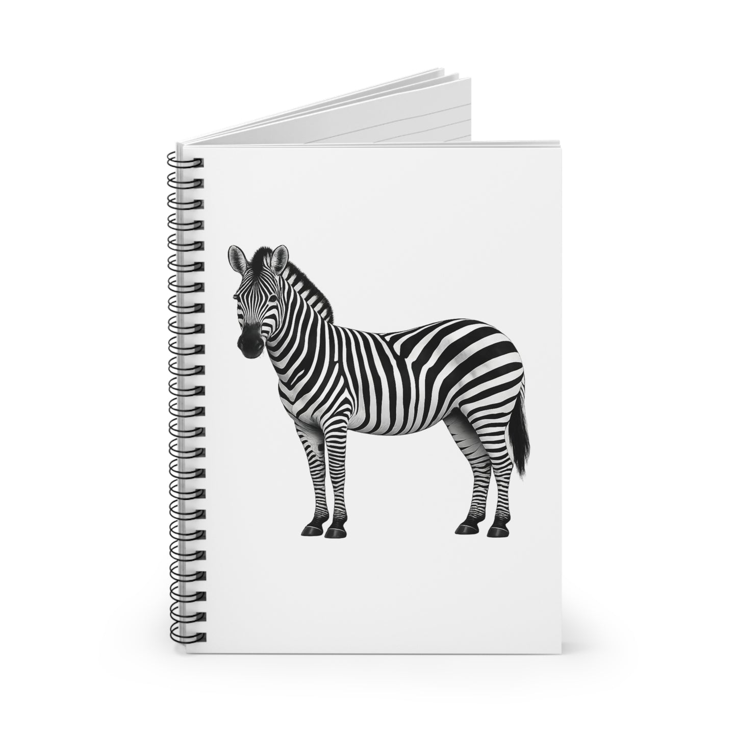 Zebra Spiral Notebook – Ruled Line