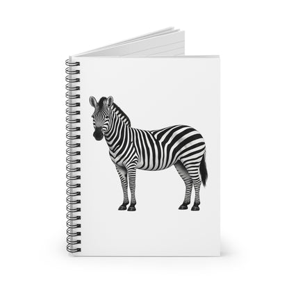 Zebra Spiral Notebook – Ruled Line