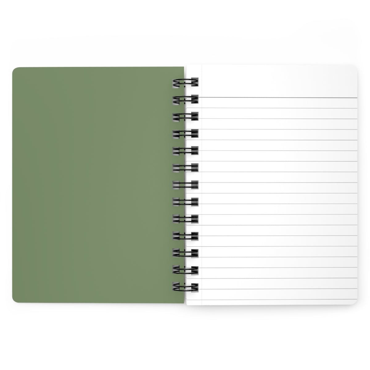 Journal Notebook, Spiral Hardcover Lined - Kitten Surprise