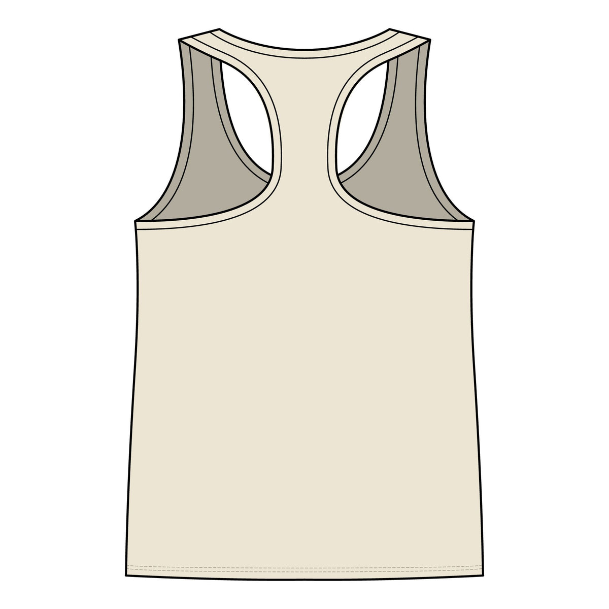 Tank Top, Racerback - Boho Tiger Tiger Bodhi Tree