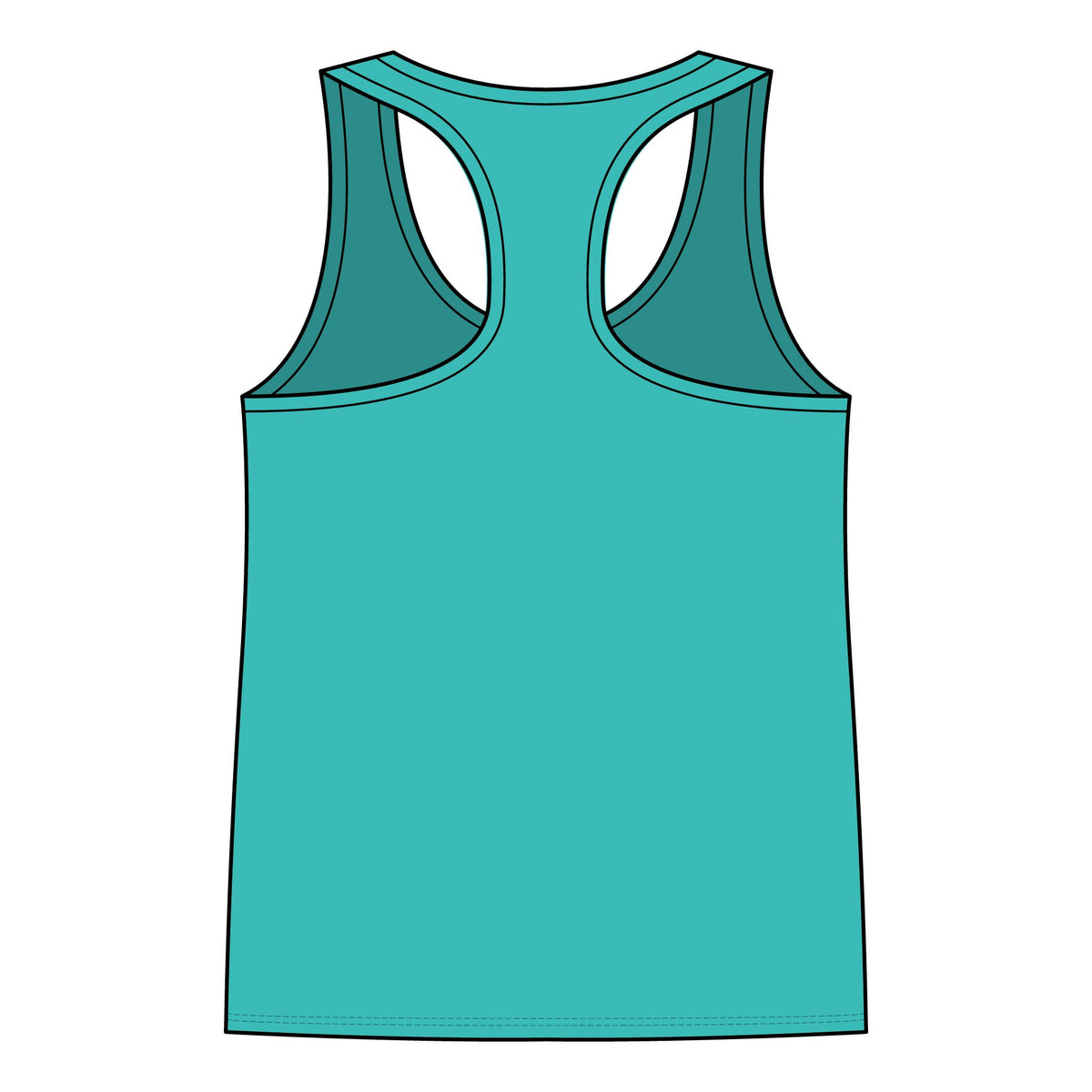 Tank Top, Racerback - Boho Tiger Tiger Bodhi Tree