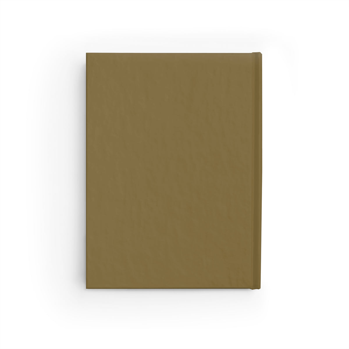 Journal Notebook, Hardcover Blank - Buddha Lotus (olive green)