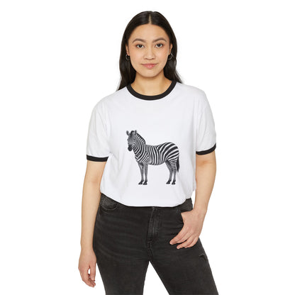 Zebra Ringer T-Shirt