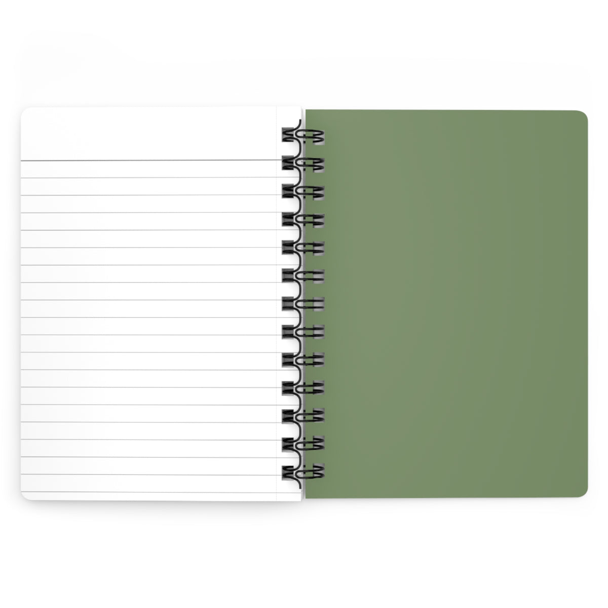 Journal Notebook, Spiral Hardcover Lined - Kitten Surprise