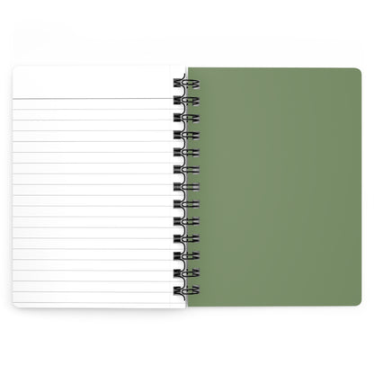 Journal Notebook, Spiral Hardcover Lined - Kitten Surprise