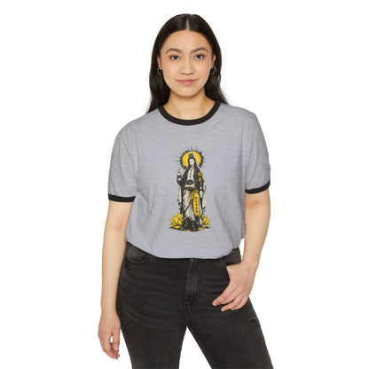 Punk Quan Yin Ringer T-Shirt