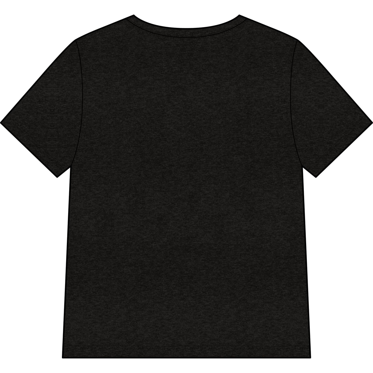 Morel Mushroom Illustration V-Neck Tee