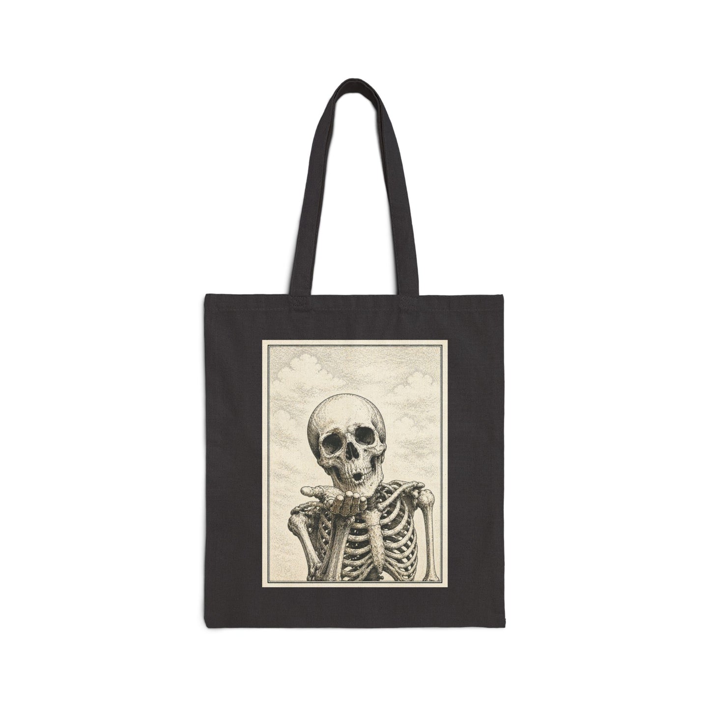Give Us a Kiss Canvas Tote Bag